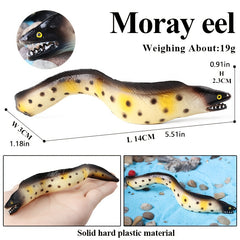 Moray Eel Marine Animal Figure Toy for Kids