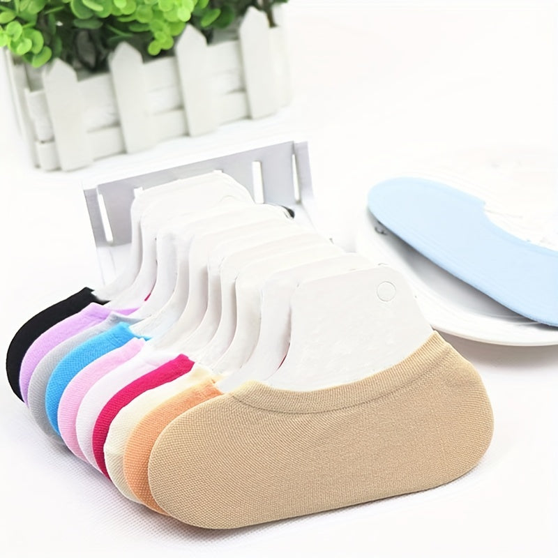 10 Pairs Kids Invisible Socks for Spring Summer