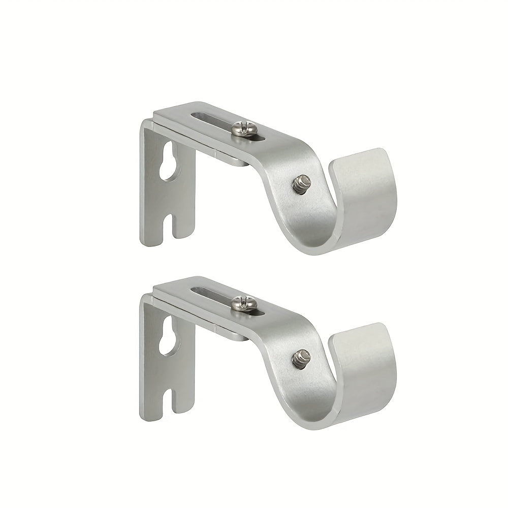 Adjustable Curtain Rod Brackets for Home Decor