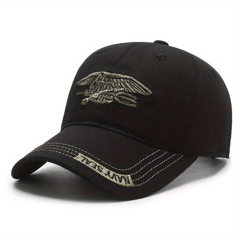 Spring Harpoon Embroidery Baseball Cap Outdoor Sports Visor