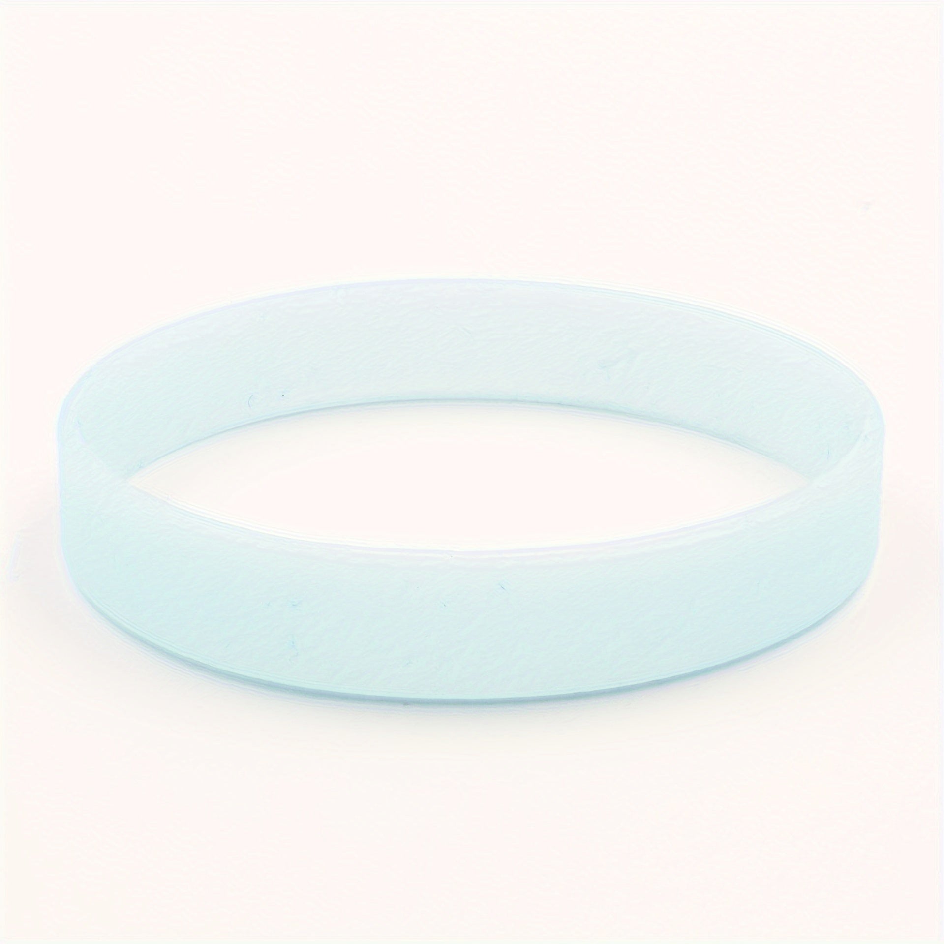 6 Pcs Solid Luminous Silicone Bracelet for Party
