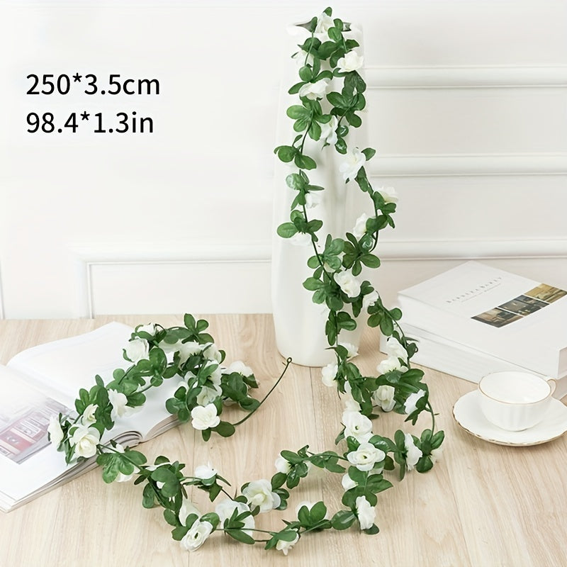 Artificial Peony Vine Silk Hanging Garland Home Decor