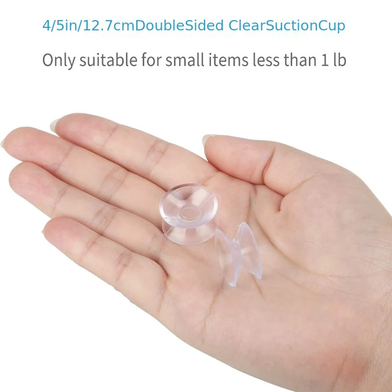 20pcs Double Sided Suction Cup DIY Oxygen Tube Fixed Sucker Pads