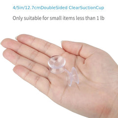 20pcs Double Sided Suction Cup DIY Oxygen Tube Fixed Sucker Pads