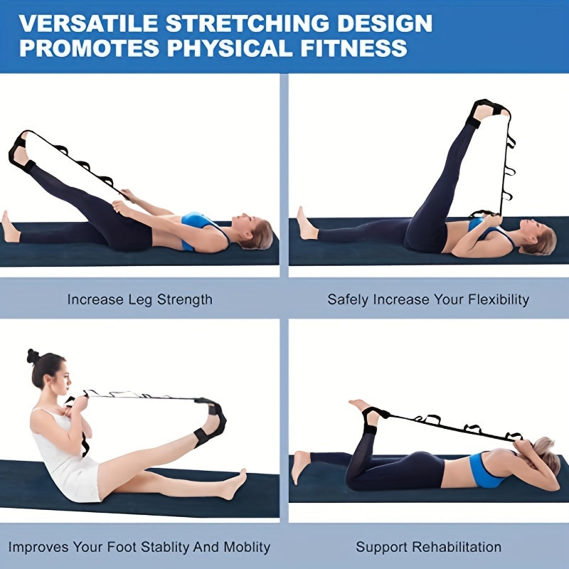 Yoga Stretching Strap Leg Resistance Bands for Men and Women