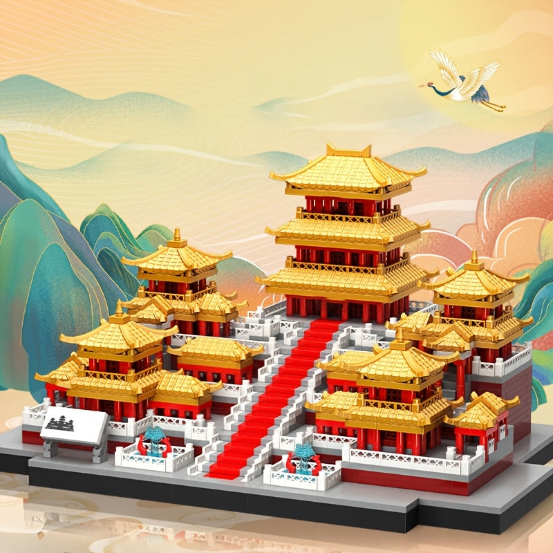 4630 pcs Famen Palace Building Block Set - Chinese Architecture Model