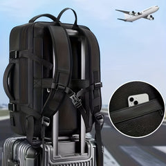 Large Capacity Business Travel Backpack, Expandable Bag