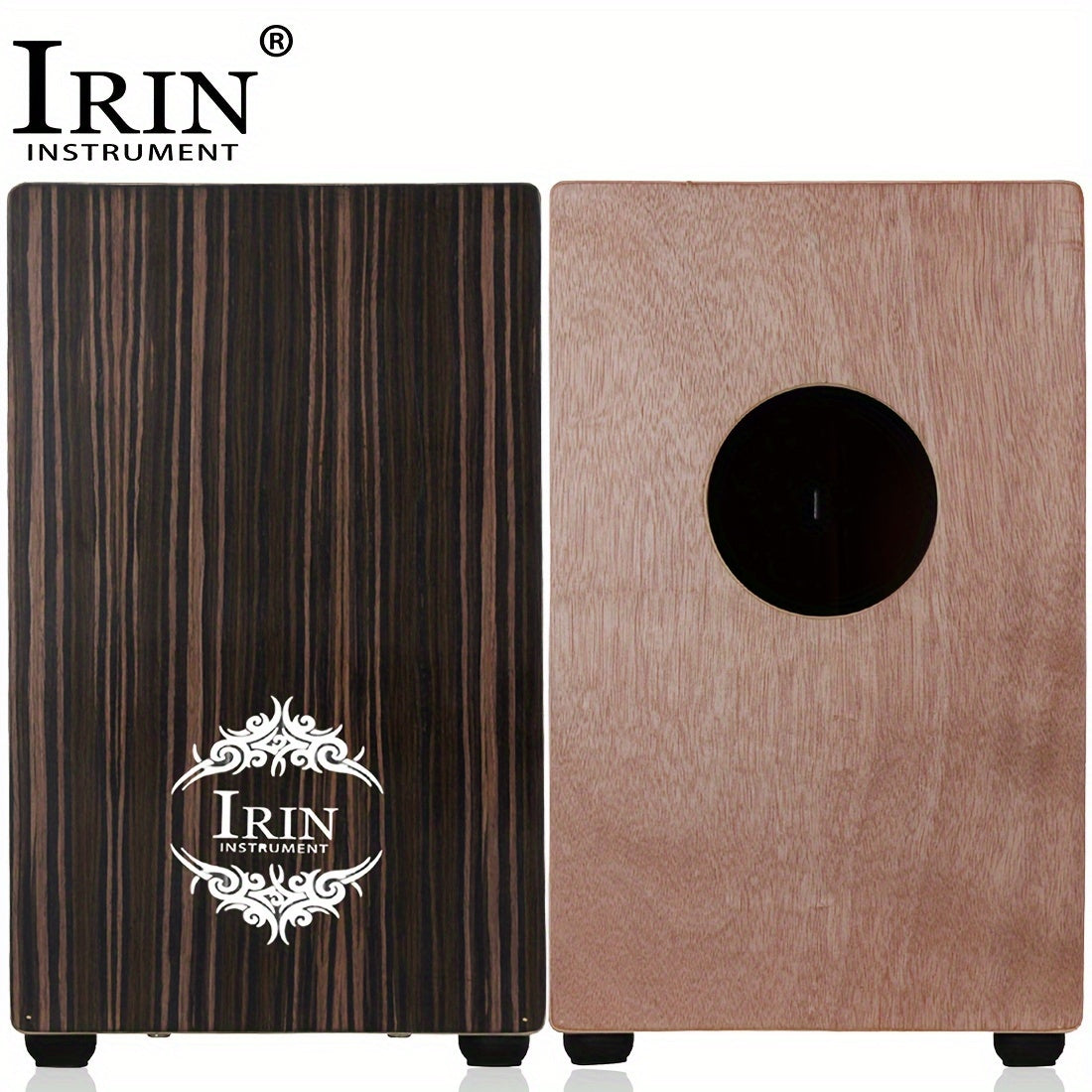 Birch Professional Box Drums Hand Clapping Adult Cajun Drums