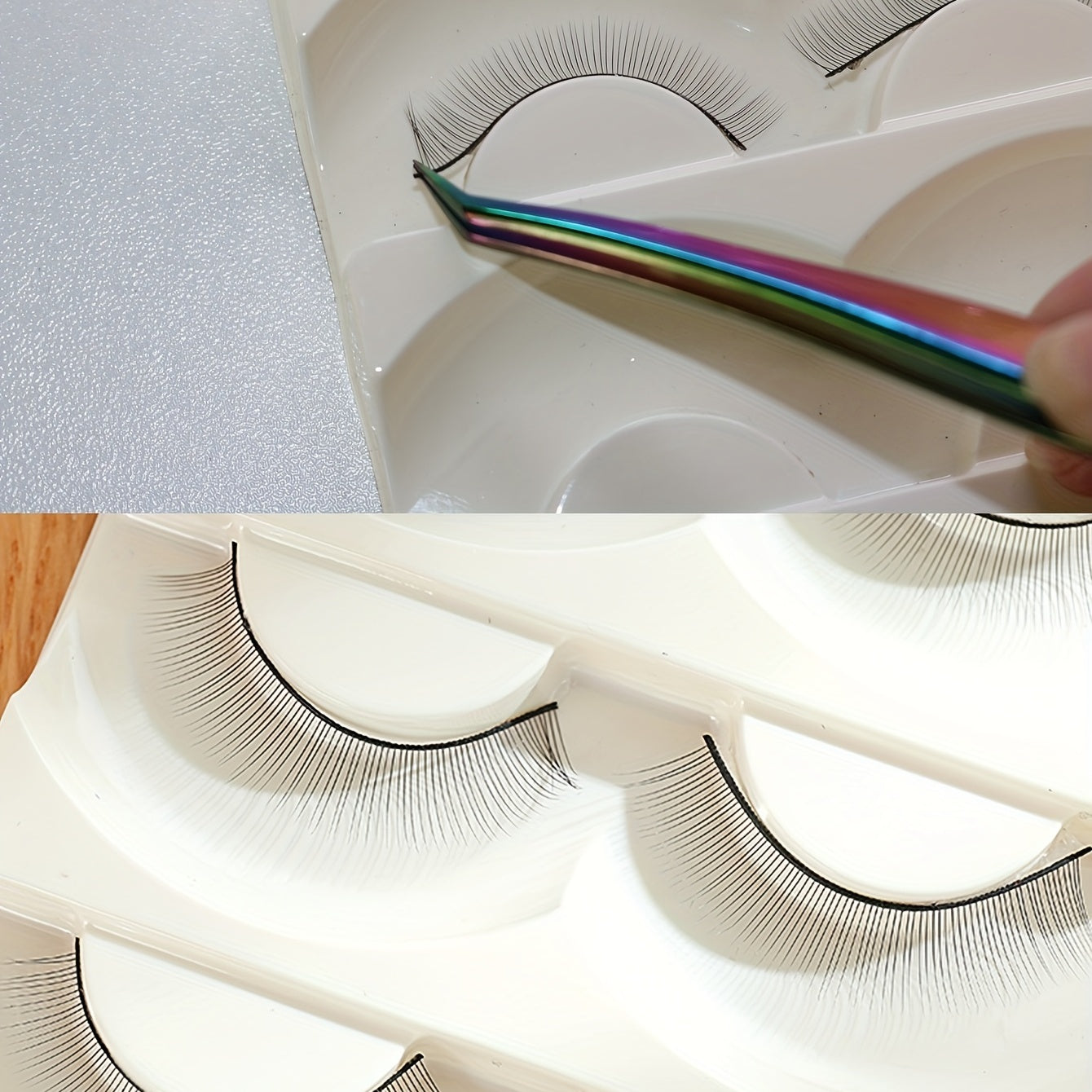 Beauty Training Lashes for Eyelash Extension Practice - 15 Pairs