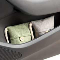 3pcs Linen Bamboo Charcoal Bag Car RV Deodorization Air Purification