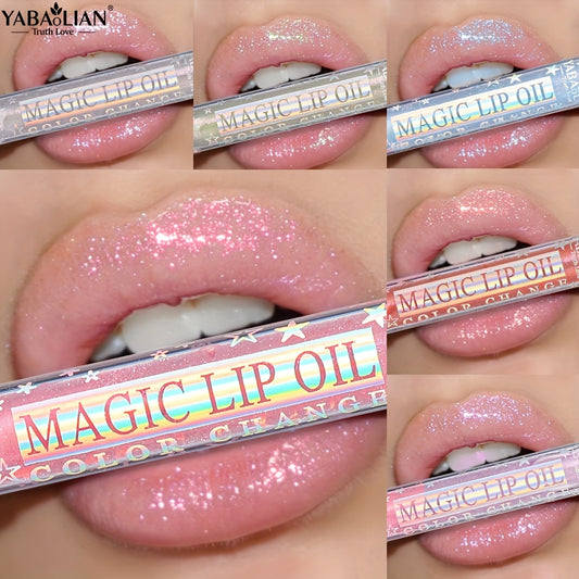 Water Light Lip Gloss Mirror Transparent Lip Glaze Jelly Glass Lip Gloss
