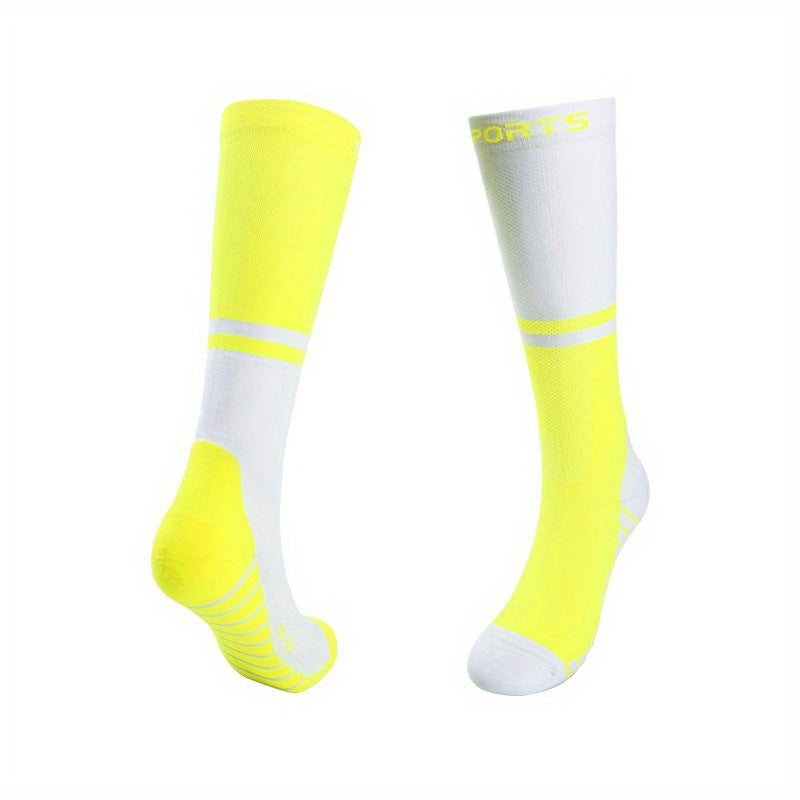 Non Slip Football Over Calf Socks - Unisex