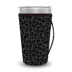 Reusable Neoprene Insulated Sleeve for Iced Coffee