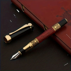 High 530 Wood Grain Fountain Pen Metal Signature Business Pen