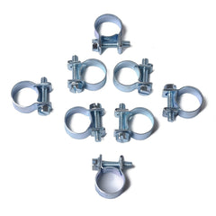 10pcs Mini Clamp 12 14mm Fuel Pipe Hose Clamp Air Hose Clamp Auto Parts