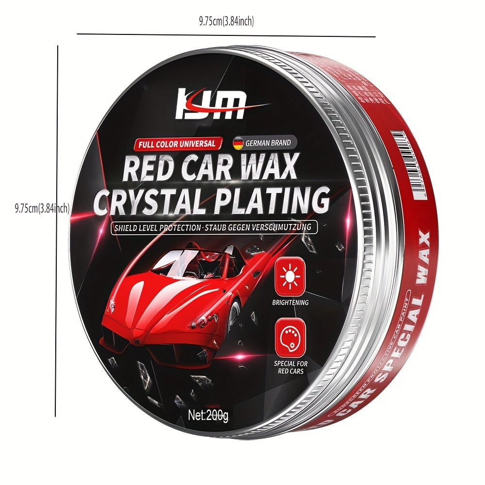 200g Car Polish Wax Makes Your Car Shine with Sponge