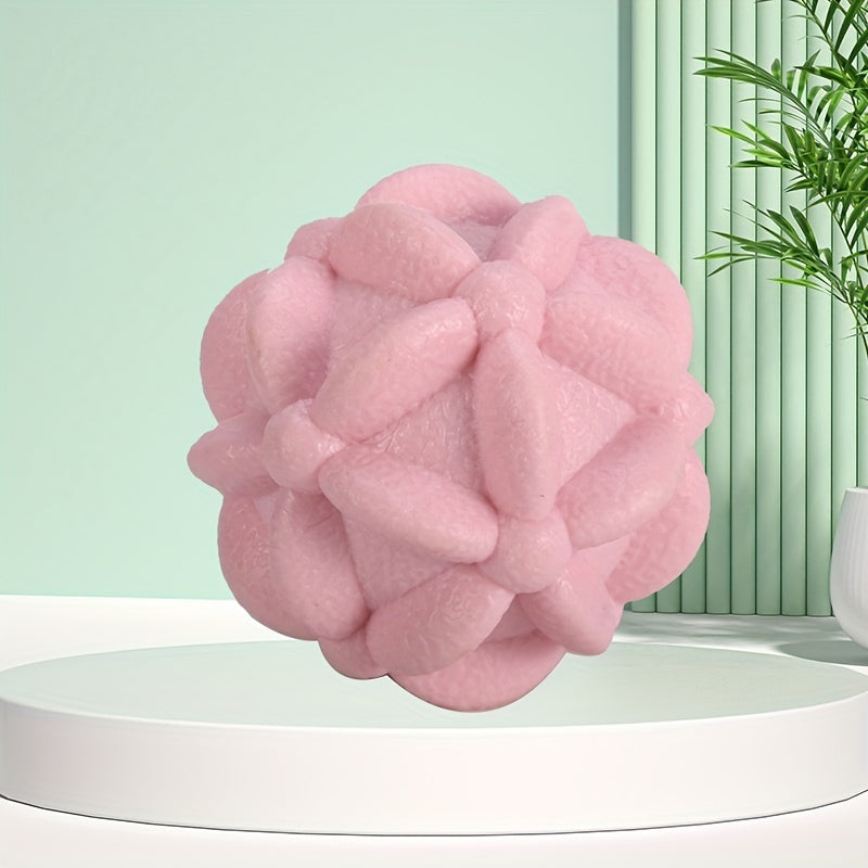 Yoga Fitness Massage Ball TPE Soft Stretch Solid Ball for Muscle Relaxation
