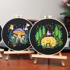 Cross Stitch Kit for Beginners Adults - Embroidery Starter Set