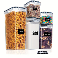 10pcs Airtight Food Containers Set With Lids BPA-Free Kitchen Canisters