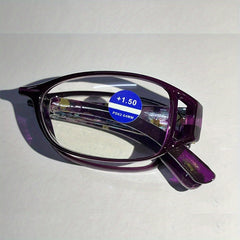 Print Flower Anti Light Blocking Reading Glasses For Women