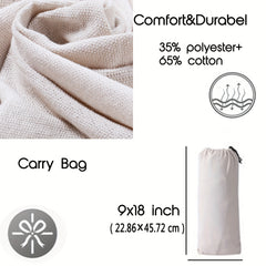 Portable Double Hammock Camping Hammock Spreader Bar Carry Bag Outdoor Indoor