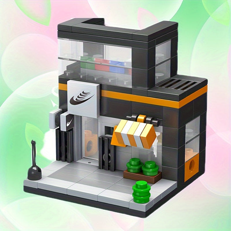 Mini Bricks Bread Shop Building Blocks Set
