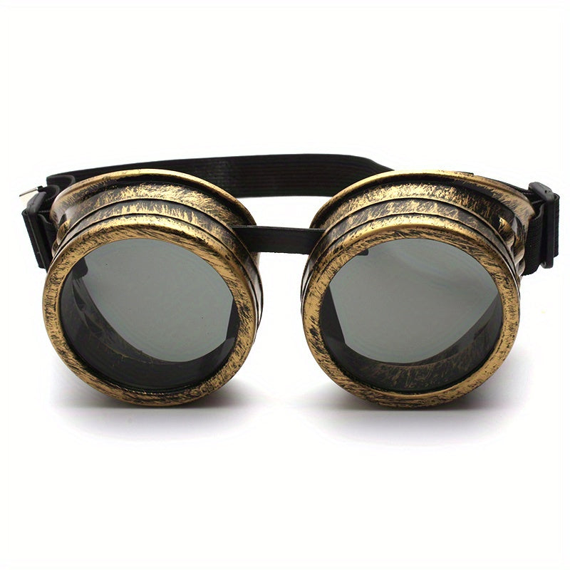 Steampunk Retro Style Sunglasses Double Layer Goggles