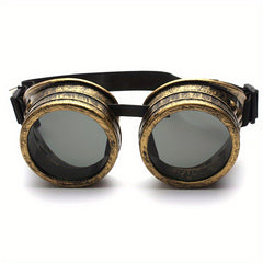 Steampunk Retro Style Sunglasses Double Layer Goggles