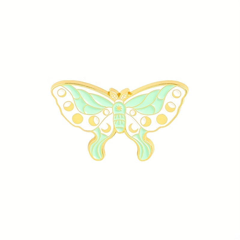 Alloy Butterfly Brooch Men's Daily Jewelry Decoration