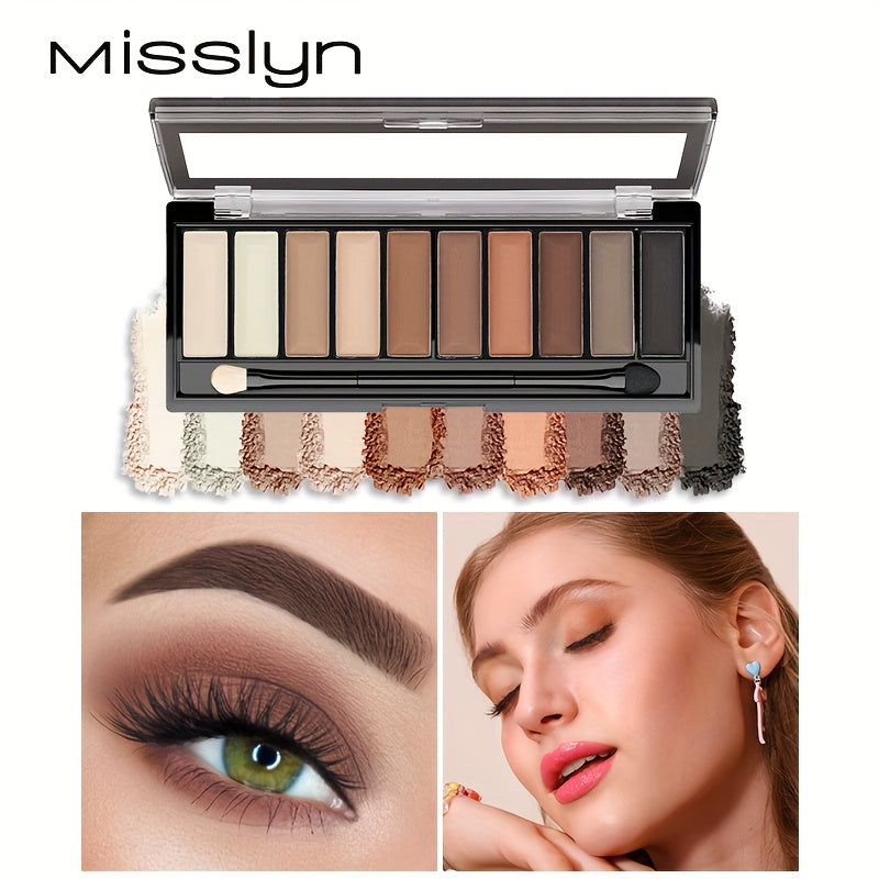 Nude Eyeshadow Palette Matte Shimmer Shades