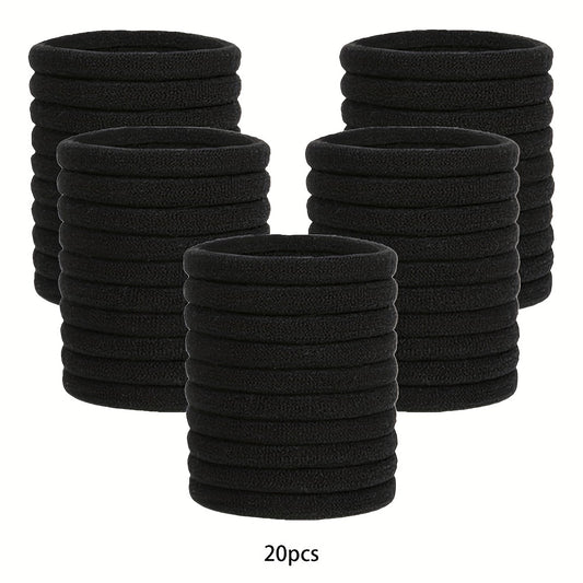 100pcs Hair Ties Elastic Hair Bands Headwear Hair Accessories For Baby Girls