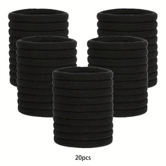 100pcs Hair Ties Elastic Hair Bands Headwear Hair Accessories For Baby Girls