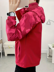 3 in 1 Solid Punch Jacket Casual Waterproof Windproof Jacket