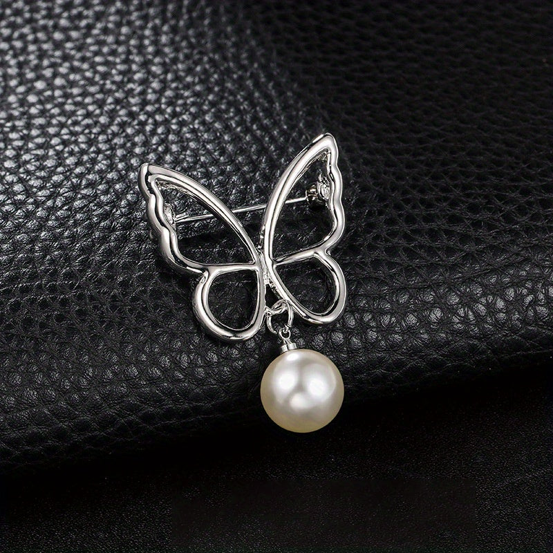 Minimalist Hollow Cross Scarf Clip Ring for Women & Girls