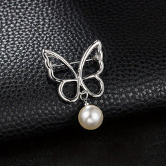 Minimalist Hollow Cross Scarf Clip Ring for Women & Girls