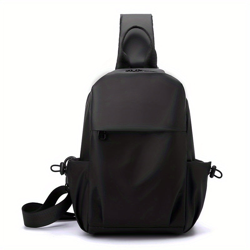 Men's Casual Shoulder Bag Chest Bag Outdoor Sports Messenger Bag