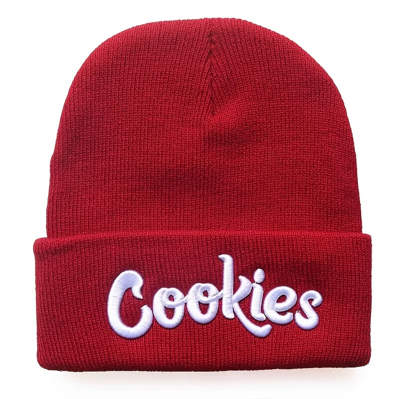 Unisex Cookies Classic Embroidered Knit Hat