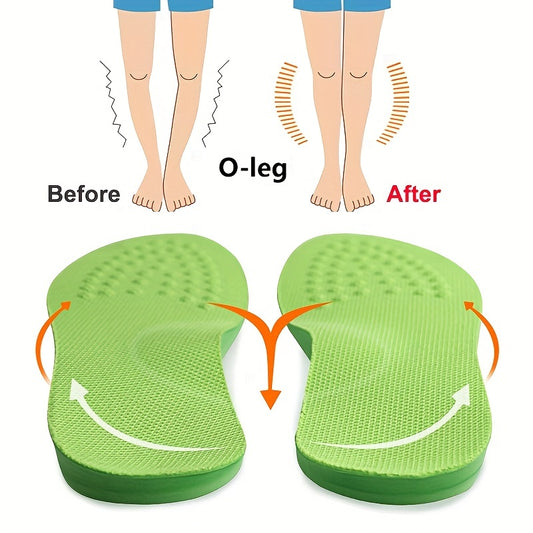 O Shaped Leg Correction Insoles Men's & Women's, Long Term Use