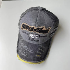 Men's High Letters Embroidered Baseball Cap Snapback Hip hop Cap