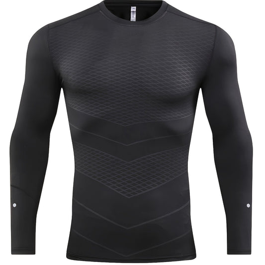 Boys Skinny Base Layer Top For Sports Training Gym Kids Clothes