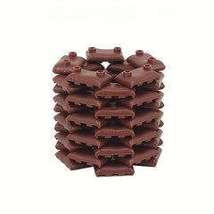60pcs Military Sandbag Building Blocks Set in Army Green Grey