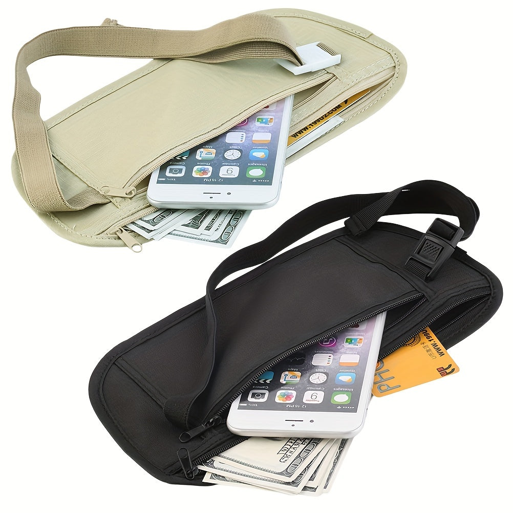 Invisible Travel Waist Bag Pouch Portable Small Fanny Pack Wallet