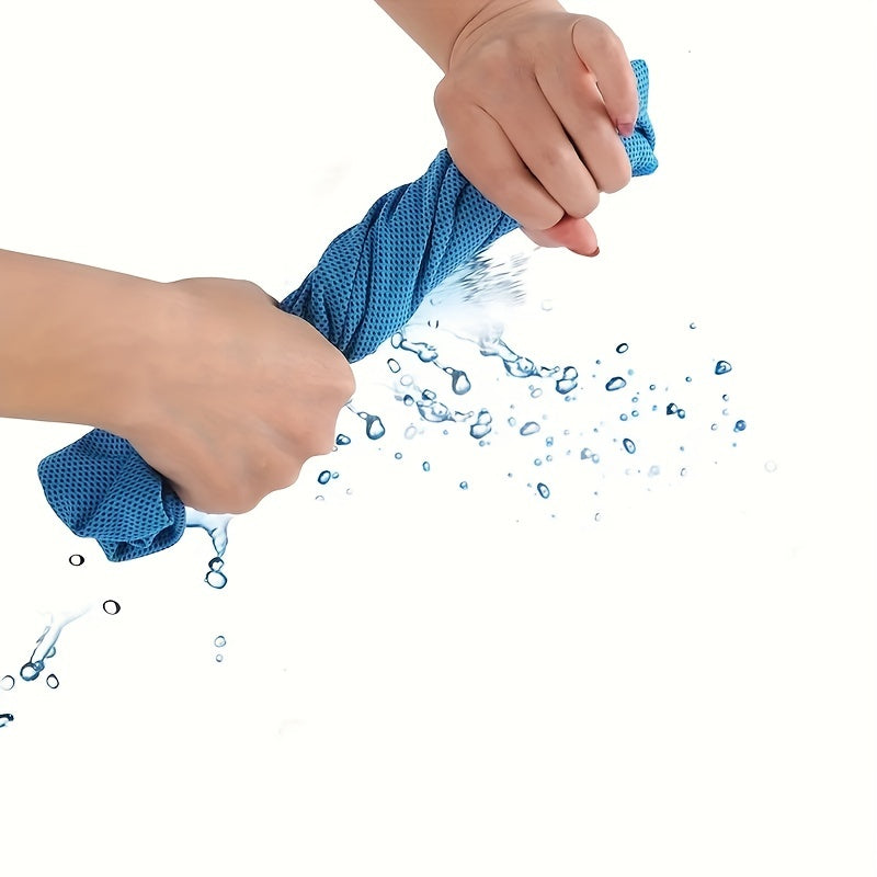Quick Drying Ice Silk Towel for Exercise Stay and Sweat All Summer