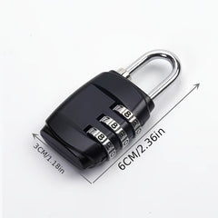 Code Lock Gym Locker Cabinet Luggage Padlock