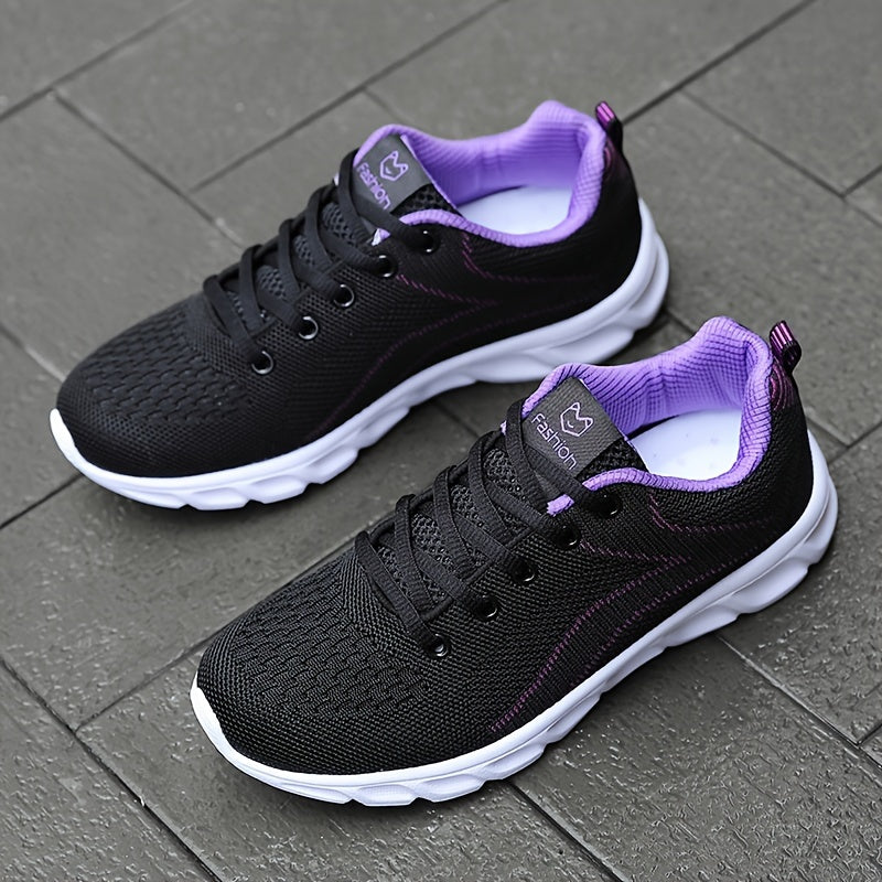 Mesh Breathable Running Sports Shoes Lightweight Non slip Outdoor Sneakers