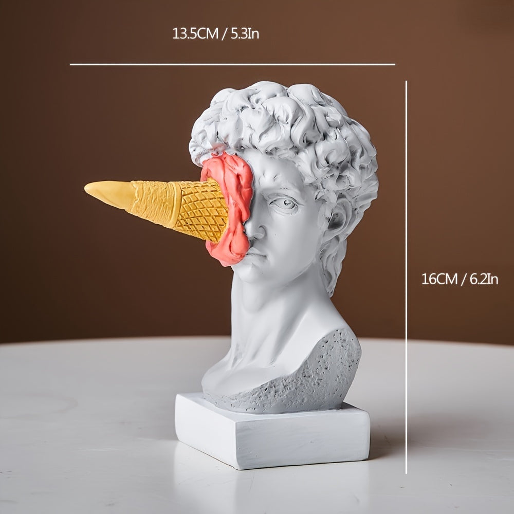 Mythology Ice Cream Statue for Home Decor