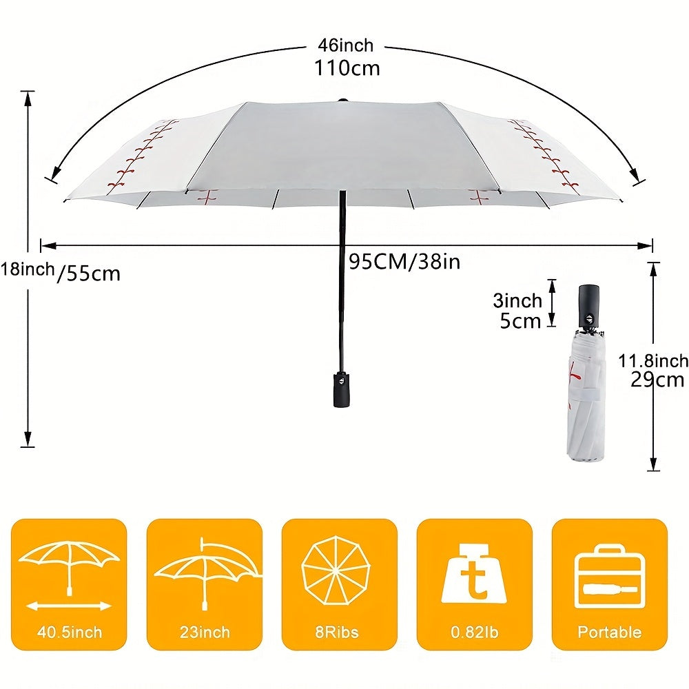Windproof Long Handle Umbrella Lightweight Travel Business Outdoor