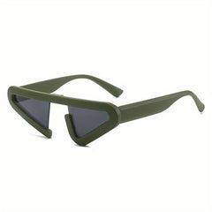 Y2K Triangle Jelly Sunglasses UV400