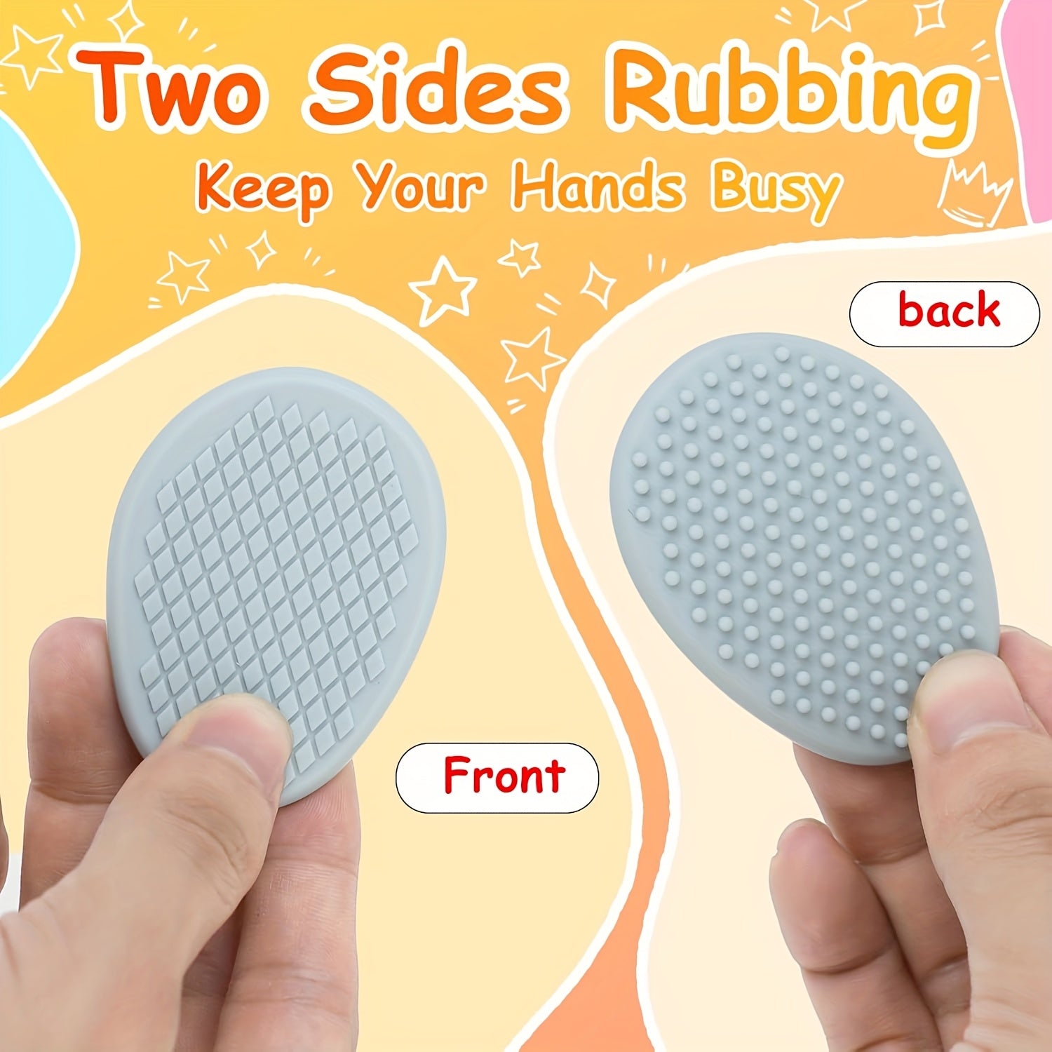 12pcs Silicone Sensory Fidget Toys for Autism ADHD Relaxation