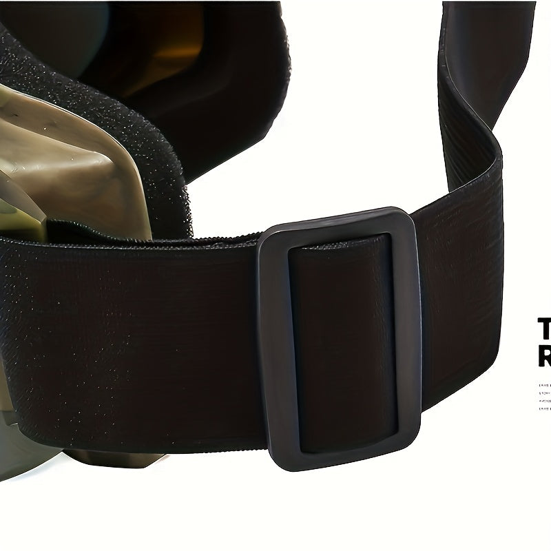 Polarized Ski Goggles with Anti-fog & Windproof Design